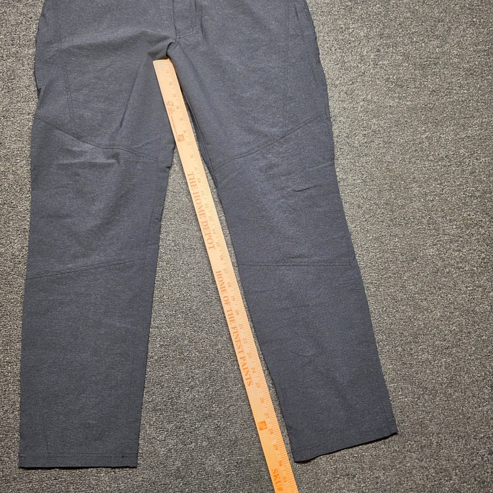 Kuhl Deceptr Pants Gray Mens 36x32 Tuff Lite Stretch Technical Hiking Trousers - Picture 2 of 9